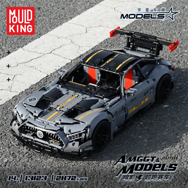 Factory Direct Supply Mould King 13123 Rc App Building Block Car Model Educational Diy Toys Moc block toys