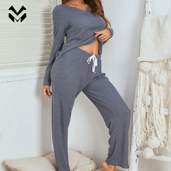 Women Pajama Sets Autumn Winter Pajamas Flannel Warm Women Sleepwear Female Homewear Ladies Sleepwear Home Wear Spandex / Cotton