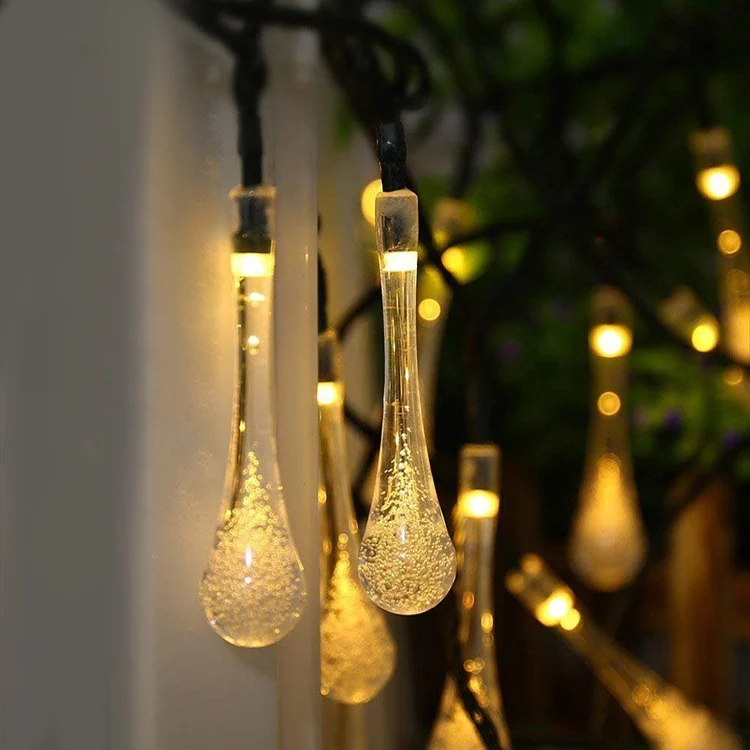Modern Design Outside Ground Fence Lighting Decorations Security Waterproof Outdoor String Lights Solar Garden Light Landscaping