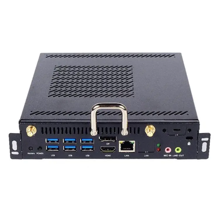 12th Gen ops computer Windows10/11 Linux Celeron High Quality OPS PC 12450H 1 LAN 6 USB Embedded OPS Computers