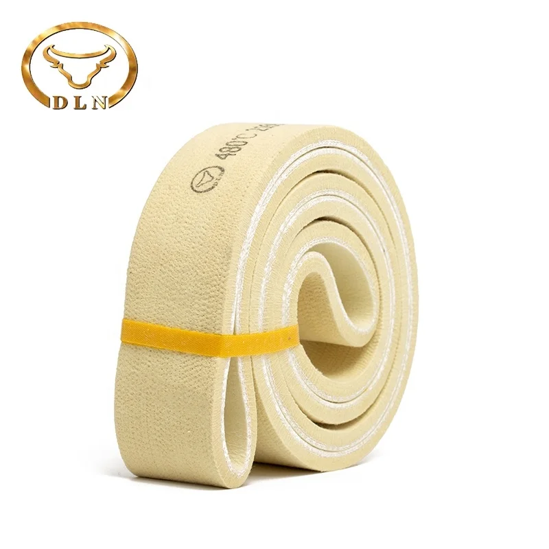 
High quality industrial para aramid seamless felt belt for aluminium extrusion handling system 