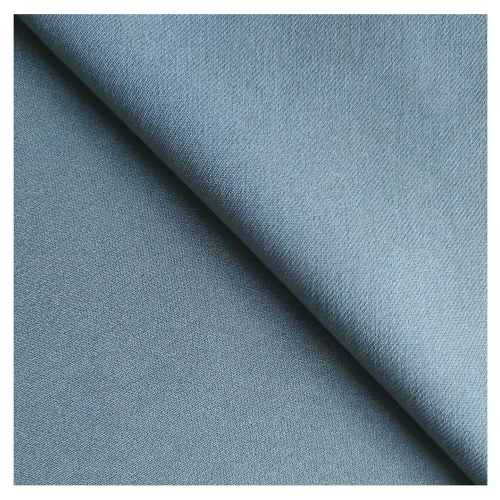 Высококачественная 68% переработанная полиэтиленовая 29% ROYAN 3% спандекс тканая саржа четырехсторонняя ткань для одежды для костюмных брюк