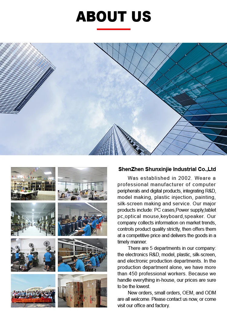 factory direct cheap vertical box office desktop gaming pc casing cpu cabinet gamer computer case