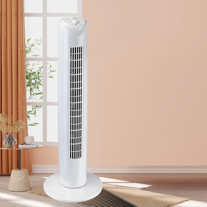 High Quality 29 Inch Oscillating Bladeless Cooler Room Floor Portable Electric Tower Fan