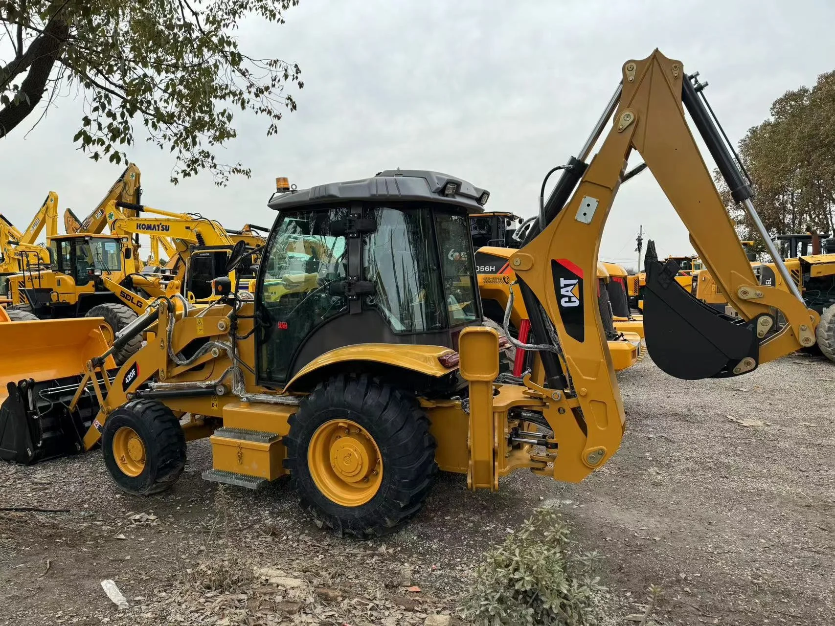Used Caterpillar 420F2 Backhoe Loader Cat 420f 416E used loaders for sale Secondhand original japan cat 420F backhoe loader ai