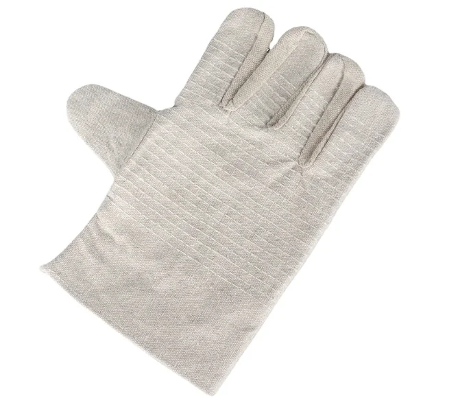 wholesale thickened material canvas work safety rigger glove construction gloves carpenter glove for worker