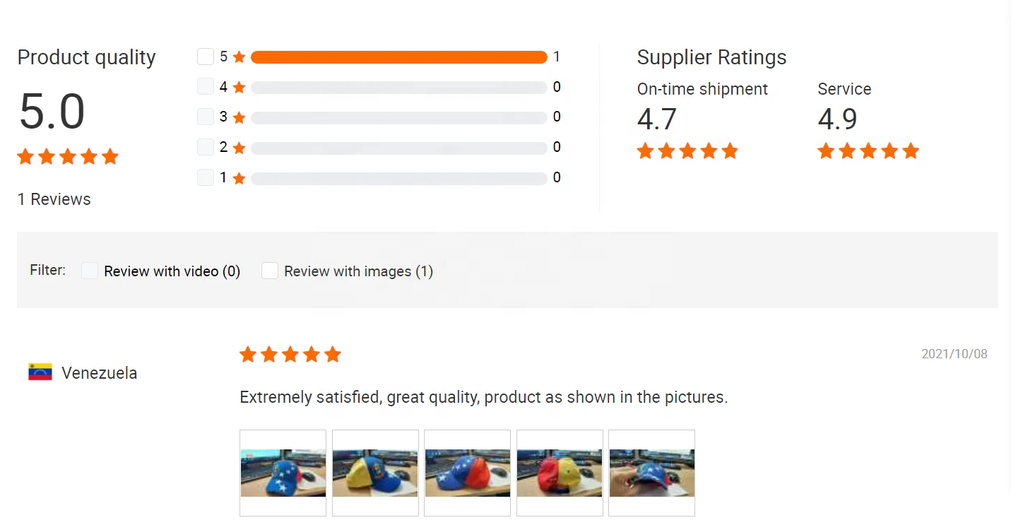 100% cotton custom logo embroidered white baseball cap Venezuela flag hat gorras de Venezuela wholesale