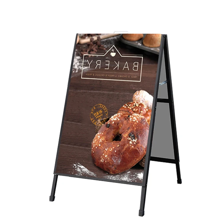 Easy Assembly Hot Sale Cheapest Custom Portable Sidewalk Advertising Pavement Signs