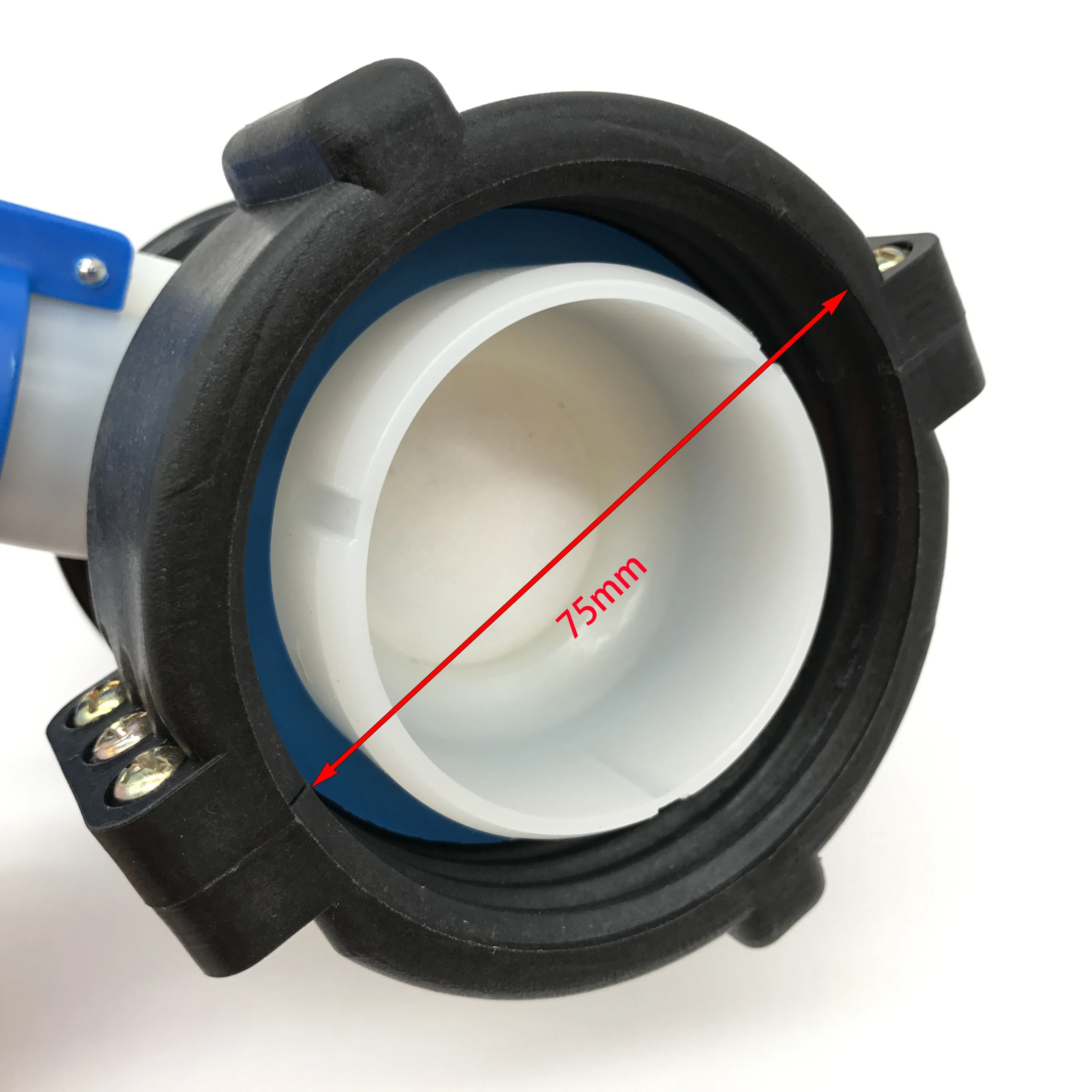 Dn50 x 75 мм необработанный шаровой кран HDPE IBC