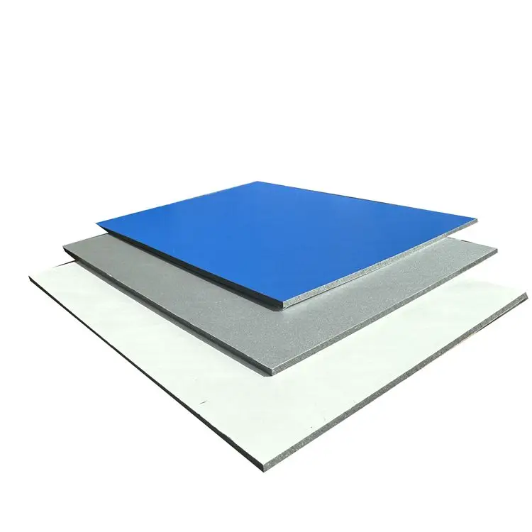 High Gloss Apartment Outdoor Facade Cladding Aluminum Composite Panel