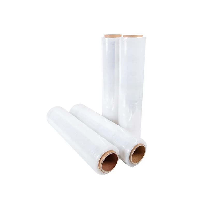 Wholesale Factory Price Stretch Film Rolls Biodegradable Stretch Film Plastic Shrink Wrap