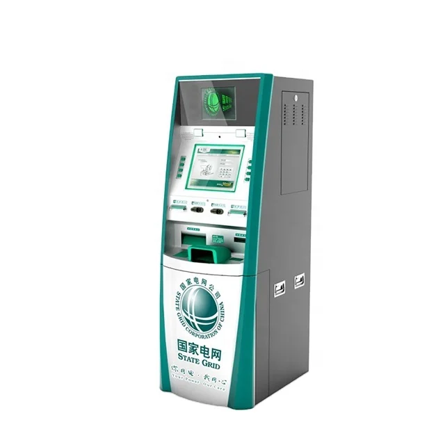 Foreign currency exchange Local cash coin exchange cash coin recycler thermal receipt printer customized kiosk