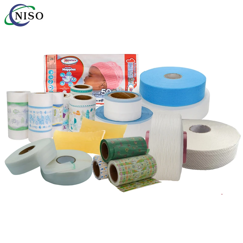 Wholesale One-Step Baby Diaper Raw Materials Manufacturing Supplier in China