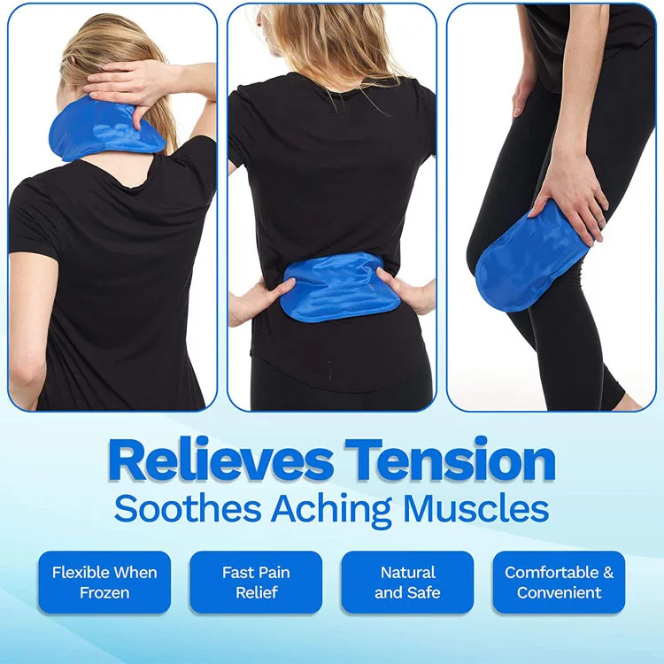 Health Care Products Cold Compress Therapy Reusable Hot and Cold Gel Ice Packs