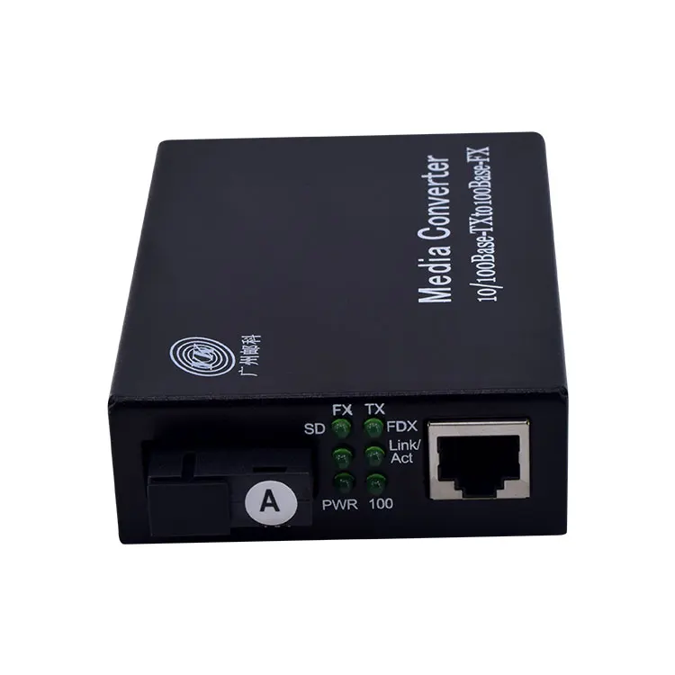 Single Mode Fiber 100 Gigabit Converter Single Core Optical Telecom Transceiver