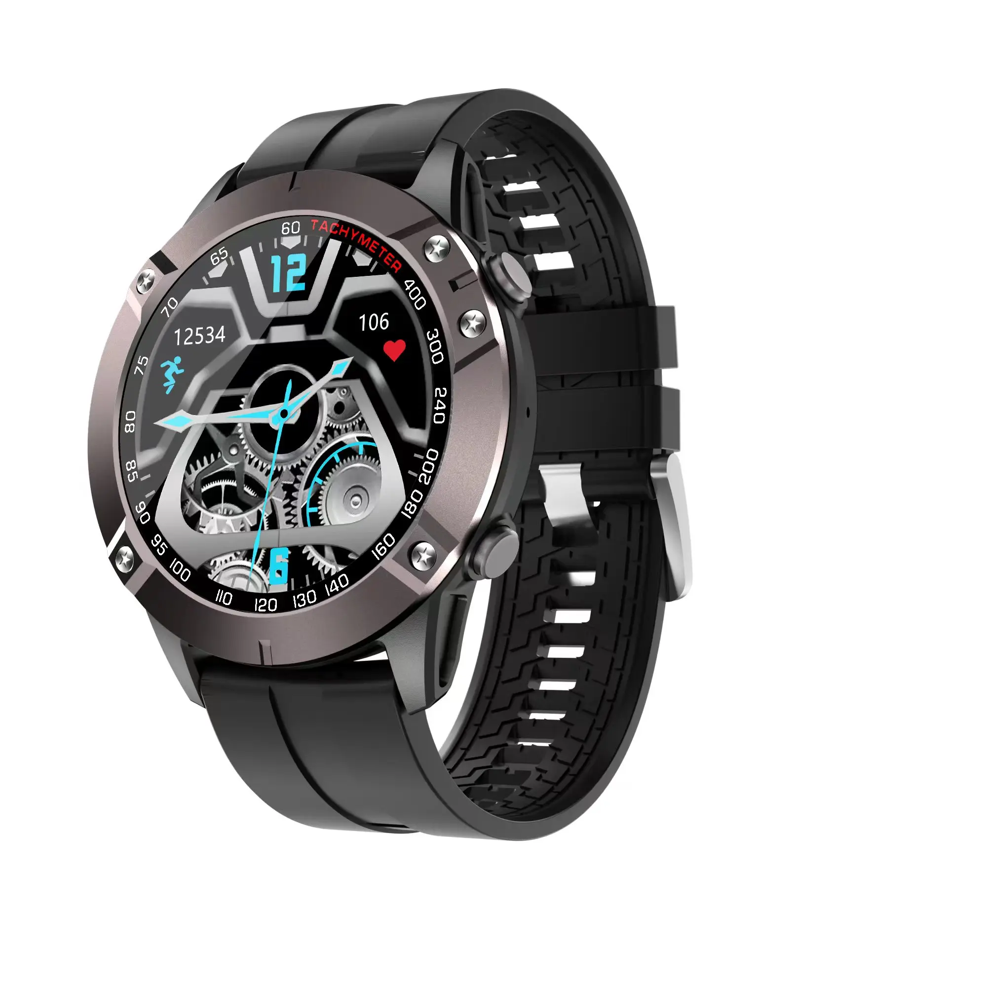 DK60 Smartwatch 1.3 Inch Full Circle Touch DK 60 Sports Smart Watch