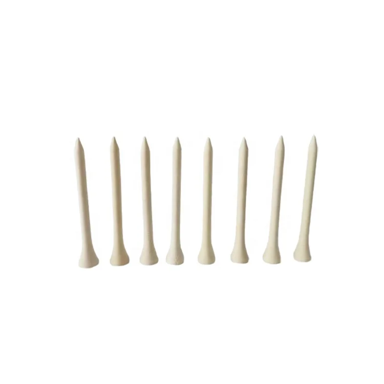 
Wholesale attractive price 70mm golf tees wooden natural hardwood golf tees 