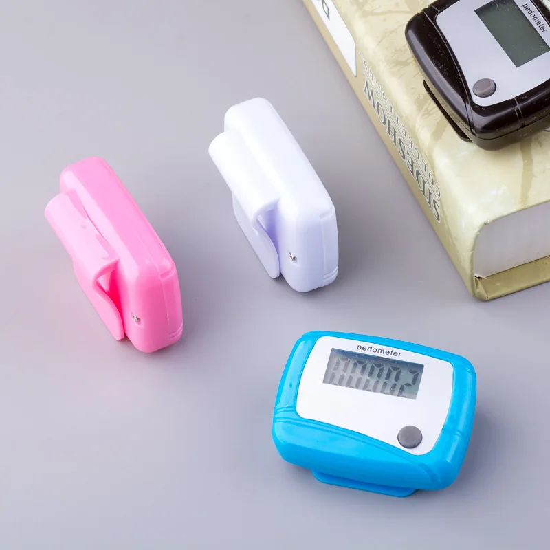 EMAF factory promotional CE cheapest mini battery operated 2D pedometer