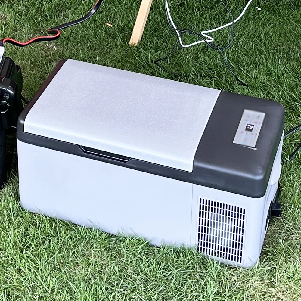 New portable refrigerator multifunctional outdoor solar refrigerator for camping and fishing