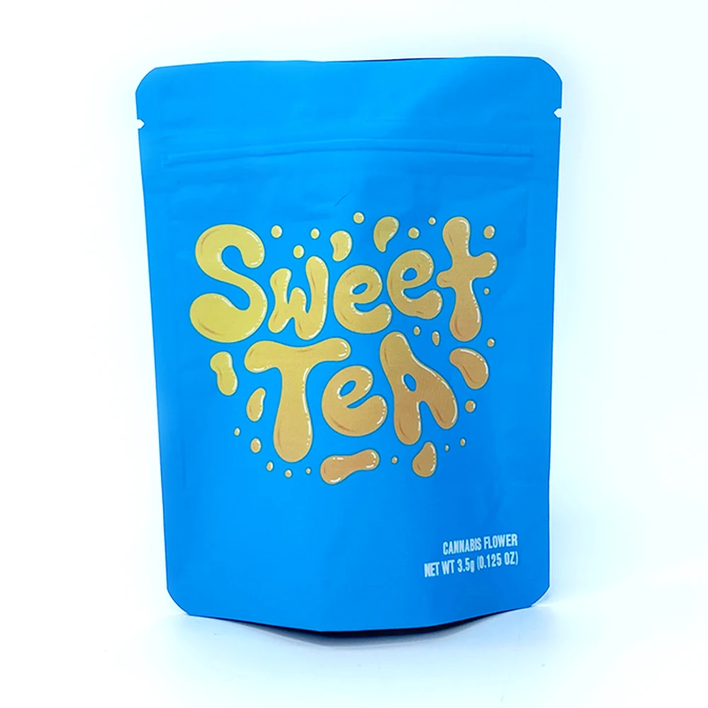 
In Stock 3.5g Stand Up Cookies Runtz Ziplock Packing Smell Proof Mylar Bag Custom Printed 