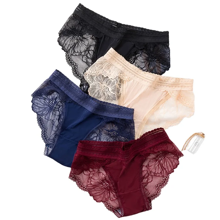 
HD120 transparency Hollow Out Open Crotch bodysuit mini thong for women lace thong panties 