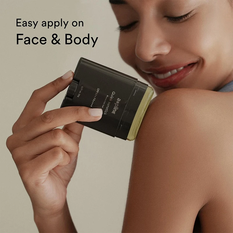 OEM face and body sun protection no whitecast airy sunstick bar sunscreen SPF 50 stick