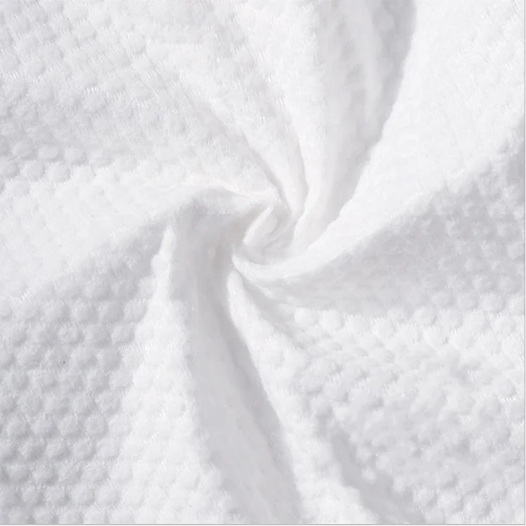 Factory supply best quality white spunlace nonwoven fabric raw materials