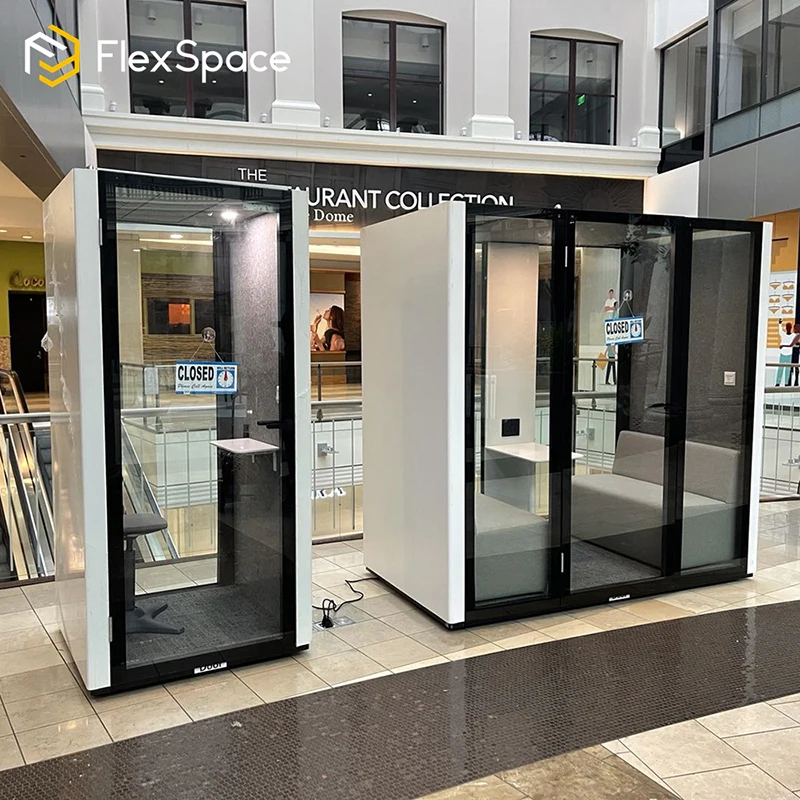 Flexspace 2024 Office Phone Booth Pods Working Movable Soundproof Modular Soundproof Booth Office Pods Private