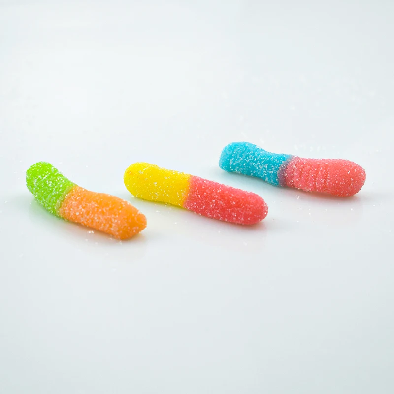MINICRUSH CANDY super Sour Candy Extra sour worms gummy candy bulk