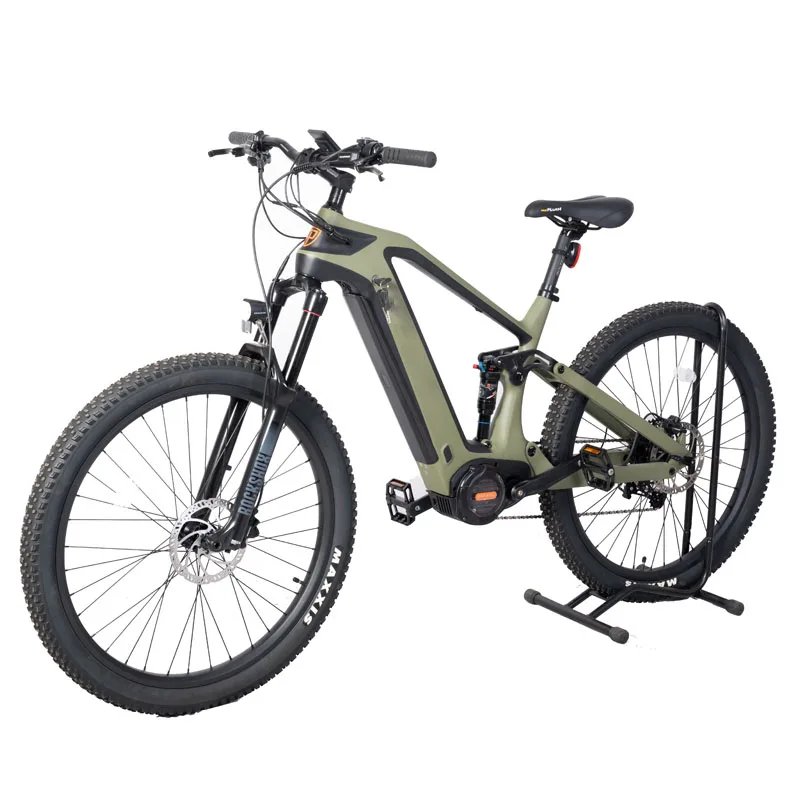 DOMANCA/Bafang M620 1000 Вт центральный двигатель с полной подвеской Электрический велосипед горный из углеродного волокна