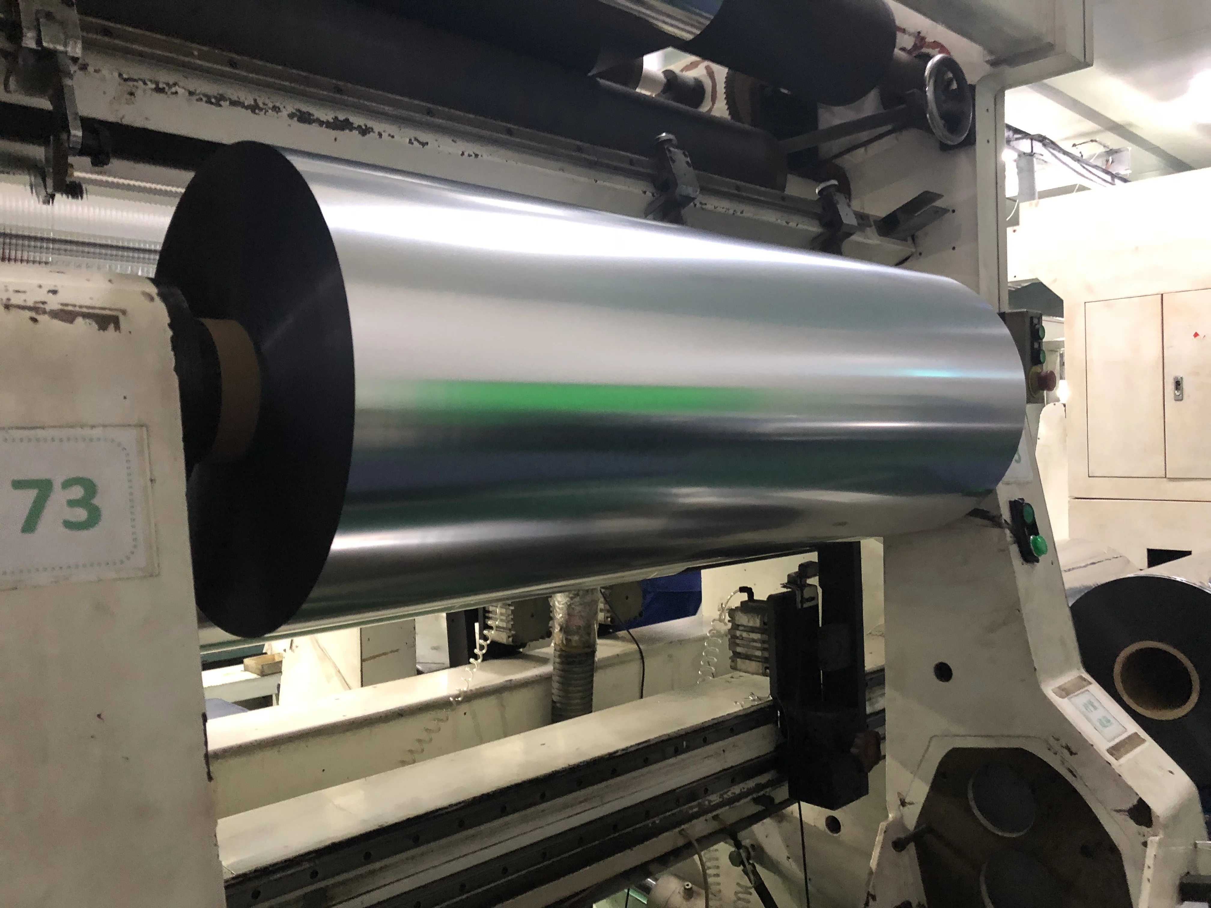 
Chemical Treated Packaging Film Silver Metallised Copolyester Coated Mylar/PET Film 