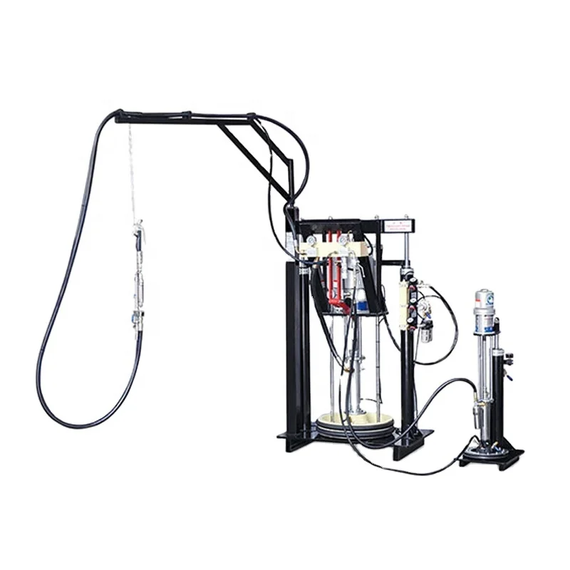 Hollow glass double glaze glass semi-automatic silicone coating machine