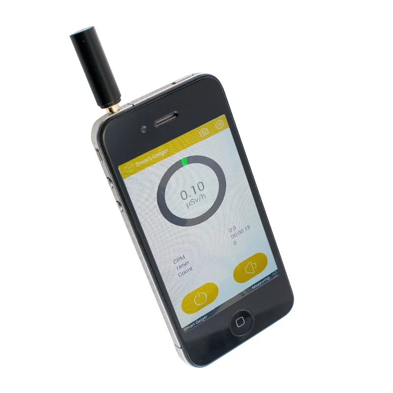 Geiger counter dosimeter for your smartphone