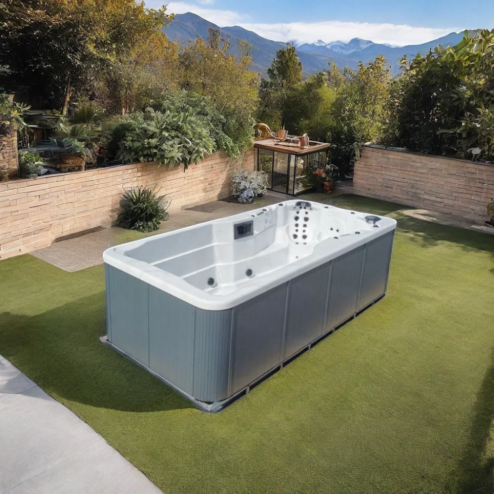 3-4 person balboa swim spa endless pool swim spa perfect pool spa from Chinese direct manufacturer