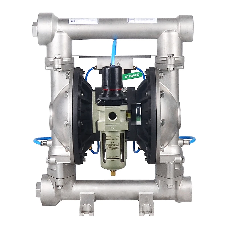 GODO QBF3-50P Stainless Steel pump Powder Pneumatic Diaphragm Pumps Explosion-proof pump factory supplier