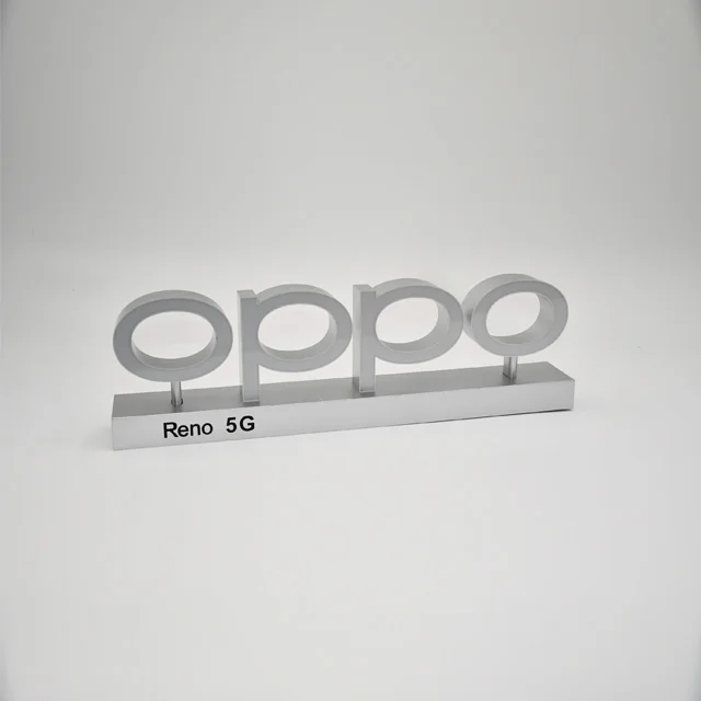 OPPO Plastic Led Business Signs Logo Outdoor Lighted Custom Business Price Illuminated Signs