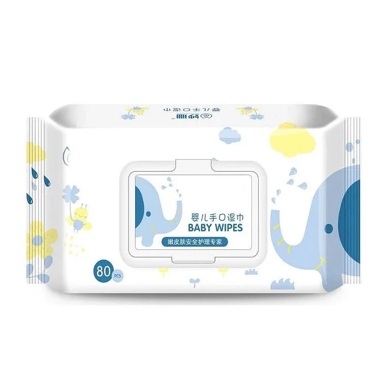 Pearl Embossed Water Wet Wipes Sweet Carefor Baby Wipes Water Wipe for Baby Cleaning 99.9% Water butt washing