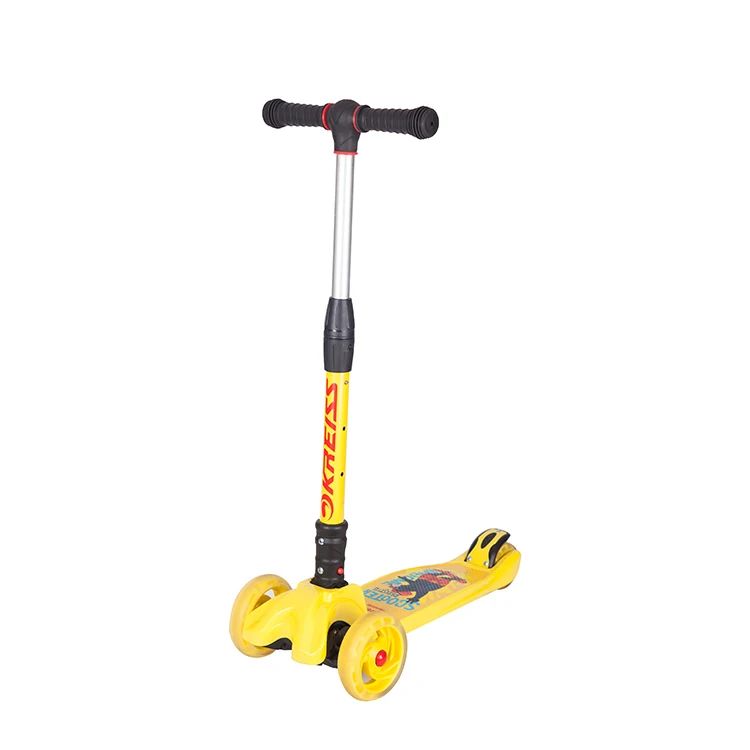Ages 3-12 Scooter Led Flashing 3 Wheel Kids Baby Kick Kids Scooter