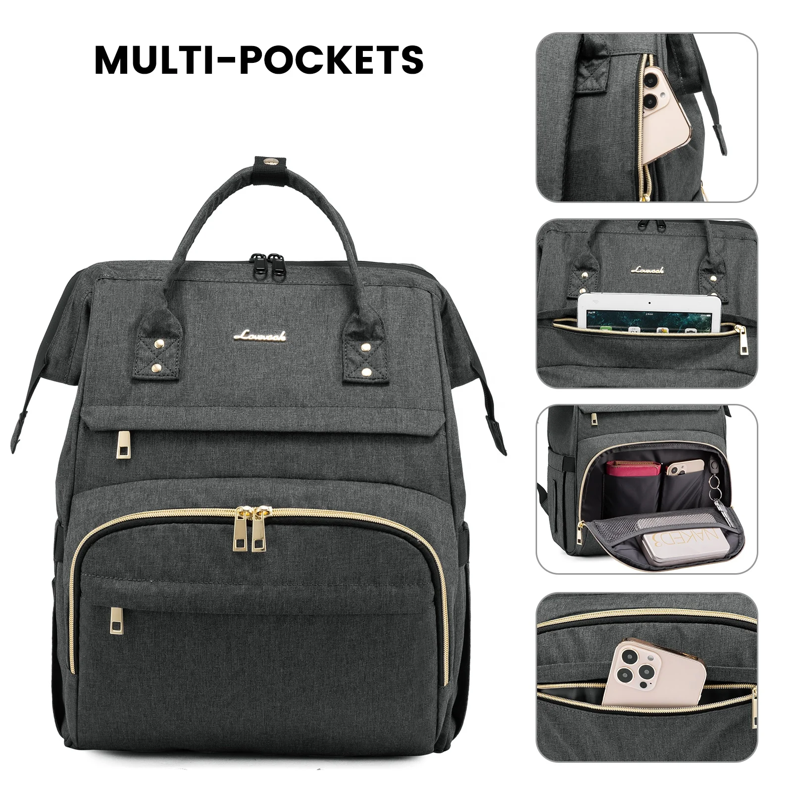 Fashion LOVEVOOK 2023 cooler backpack portable insulated bag for food large 30 cans travel lunch bag picnic women men cooler bag