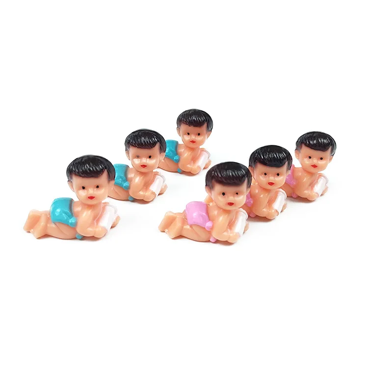 
Custom mini size cute plastic doll different styles mini vinyl baby doll HS-045-046 PF-1446-1447 