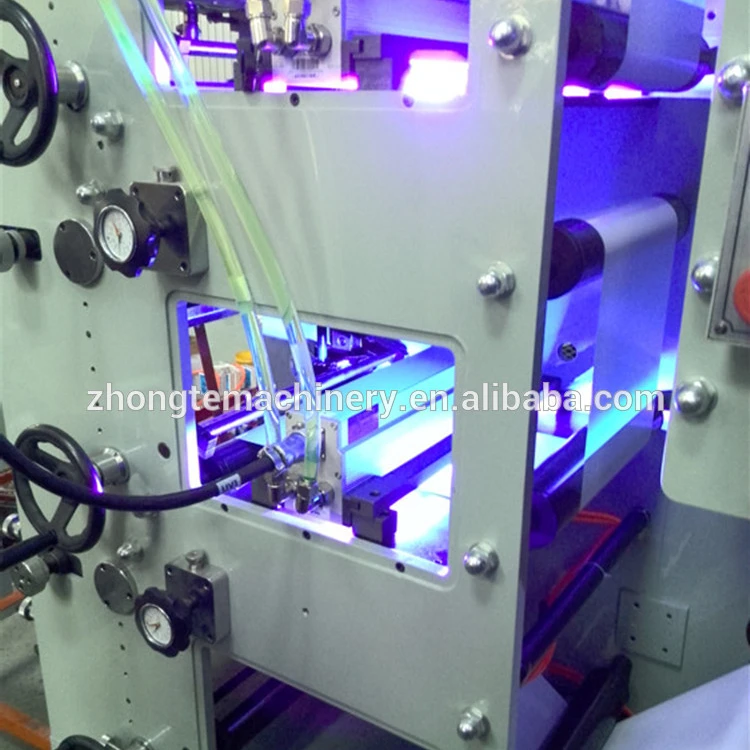 LRY-650 Sticker Label 3 color flexo printing machine