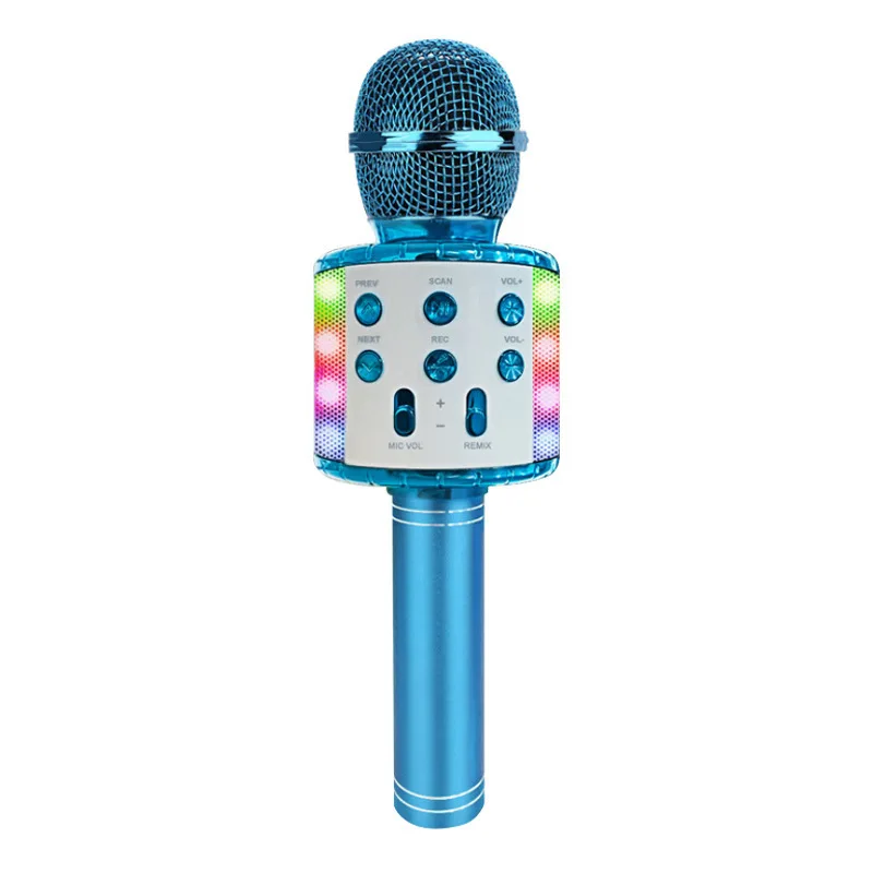WS858L со световым Bluetooth-микрофоном для мобильного телефона