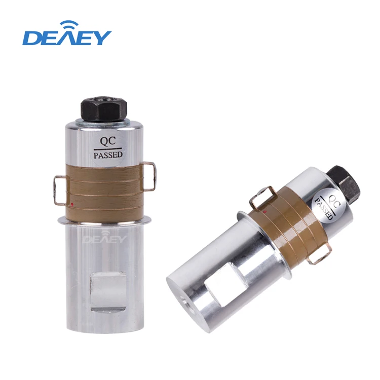 28khz 600W Frequency Receiver Transmitter Vibrator Transducers Head Tubular Transducer Ultrasonic Welding