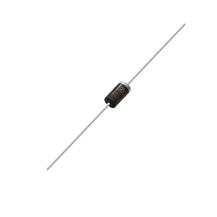 Source, high quality HER506 fast recovery diode plug-in DO-27 package, high current direct-plug diode TVS fast recovery diode