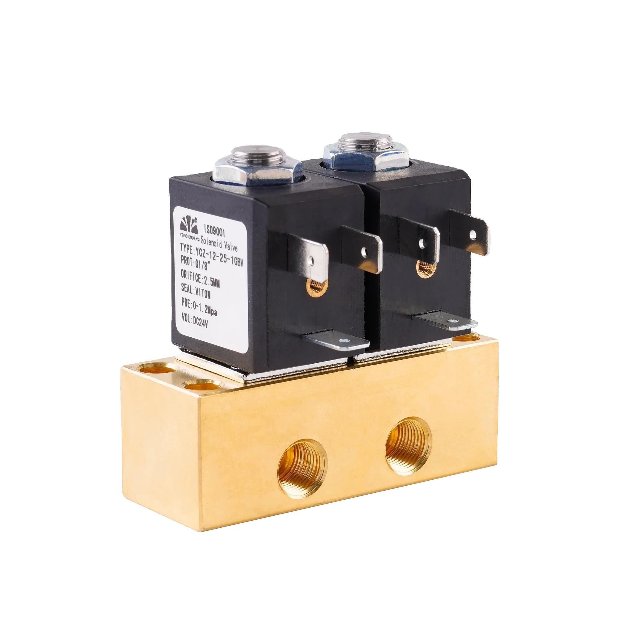 Yongchuang YCZ  series brass manfiolds for espresso coffee machine steam solenoid valve