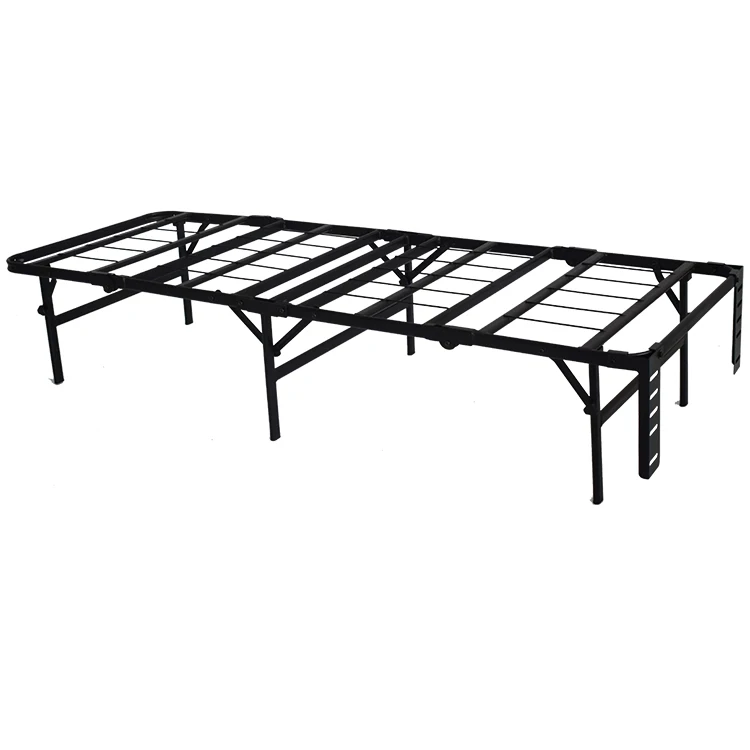 portable camp folding bed single meta bed frame