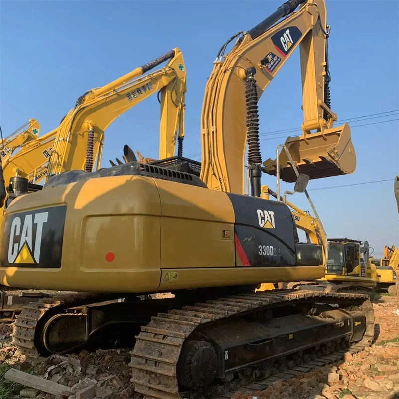 Новая модель б/у оригинальные экскаваторы CATERPILLAR 330D2L строительное оборудование подержанная техника экскаватор для продажи
