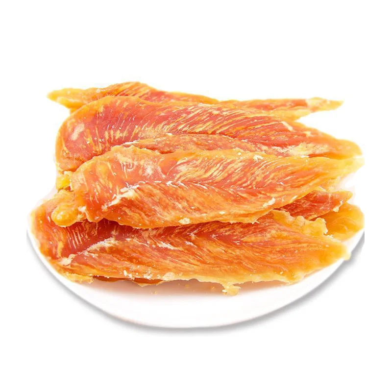 Power factory wholesale dried chicken breast jerky pet snacks dog snacks