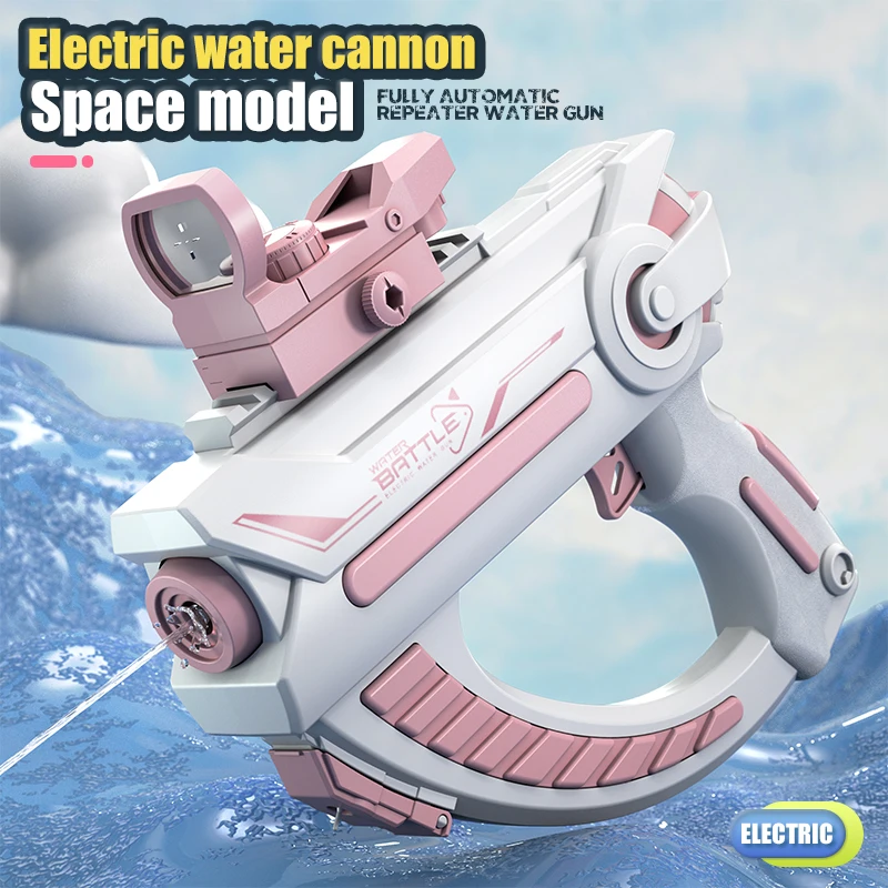 Automatic Electric Water Gun Squirt High Capacity For Adults And Kids In Summer Swimming Pool Party