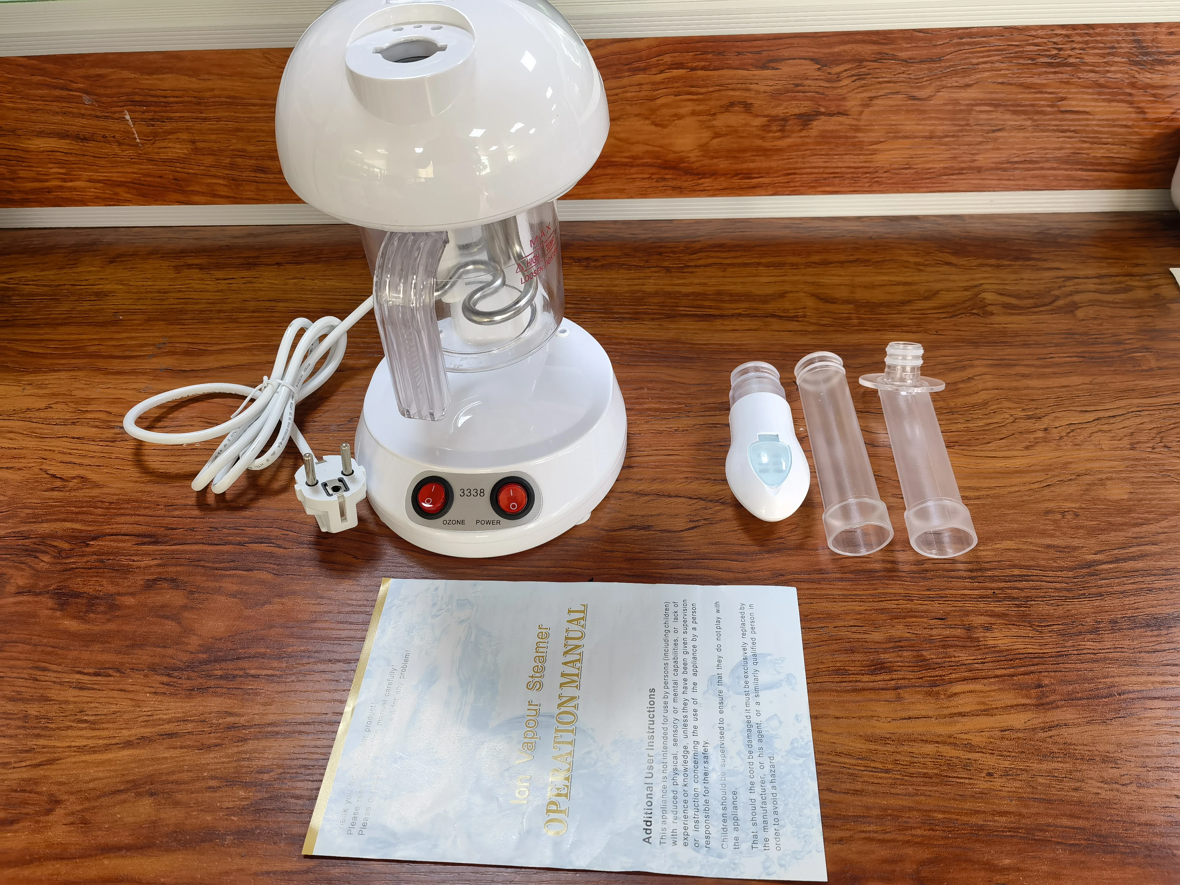 desktop Facial equipment  hot ozone facial steamer saloon equipment beauty salon